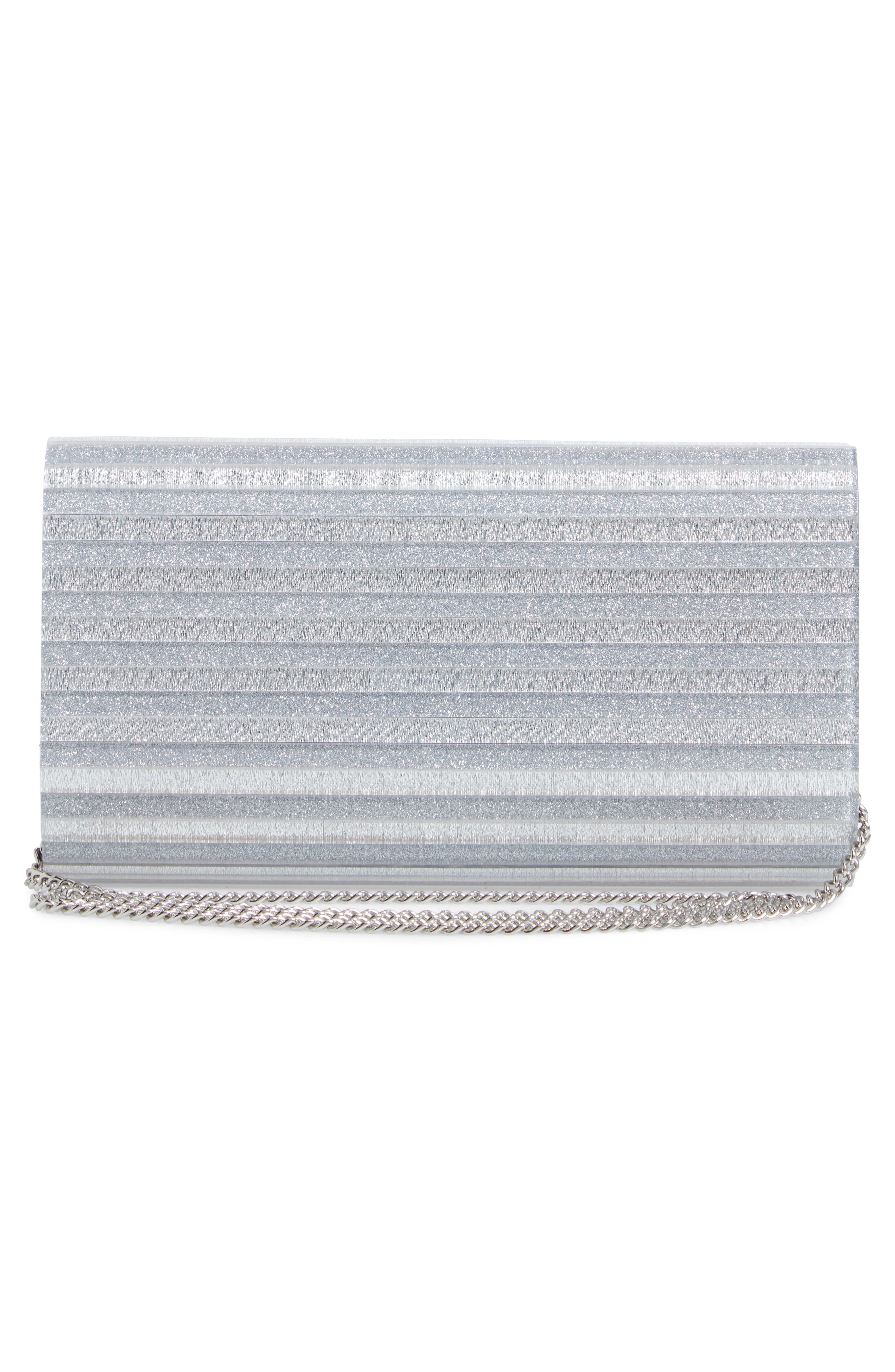 Nordstrom Glitter Lucite<sup>®</sup> Bar Clutch, Alternate, color, 
