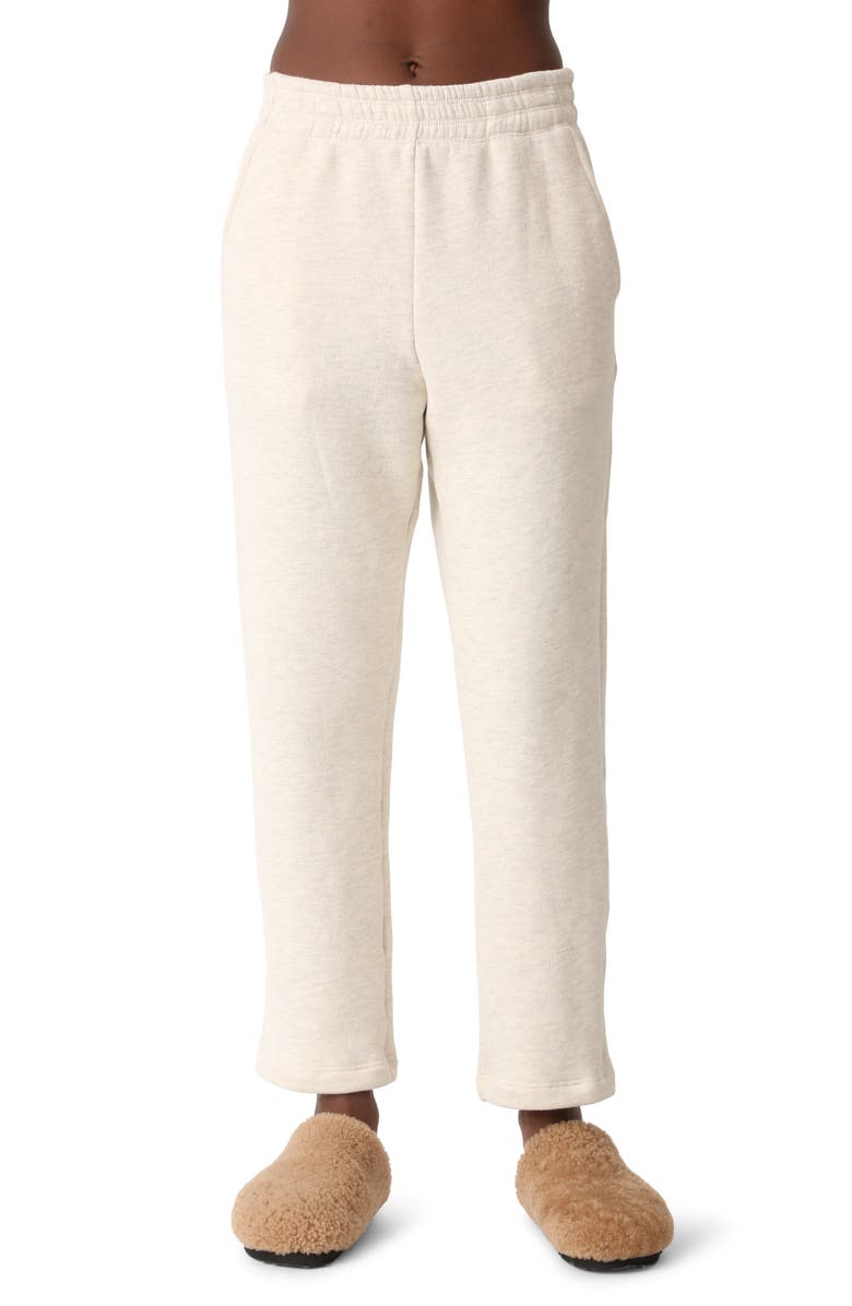 Electric & Rose Elin Heathered Fleece Sweatpants, Main, color, 