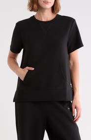 DKNY Crewneck Sweatshirt with Kangaroo Pocket