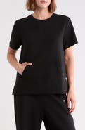DKNY Crewneck Sweatshirt with Kangaroo Pocket