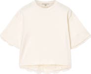 AllSaints Nia Lace Trim T-Shirt