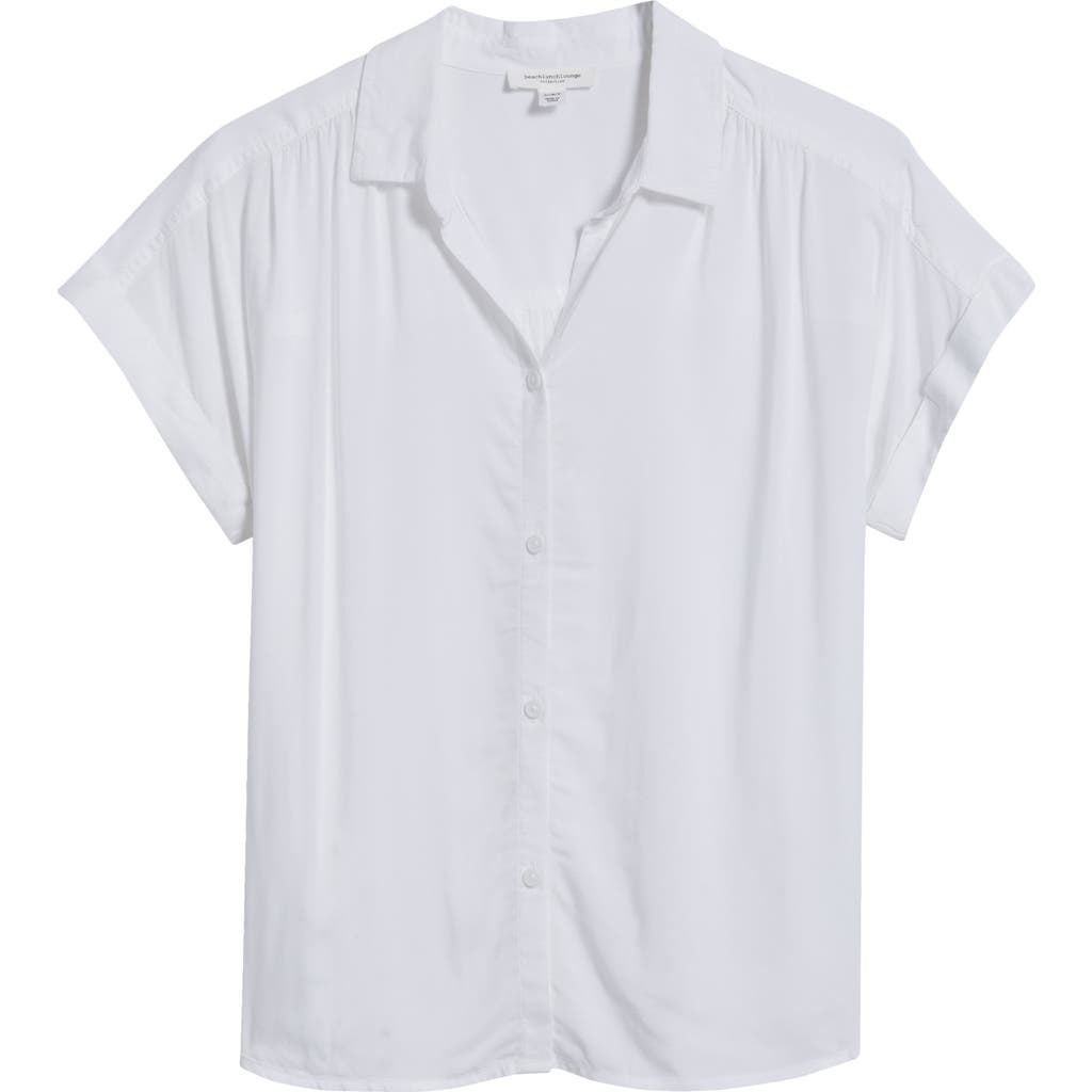 BEACHLUNCHLOUNGE BEACHLUNCHLOUNGE DARA BUTTON-UP SHIRT