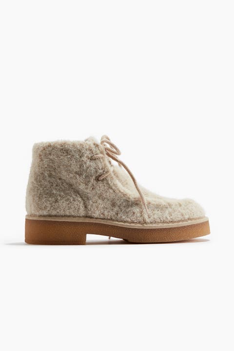 Lace-up Boots