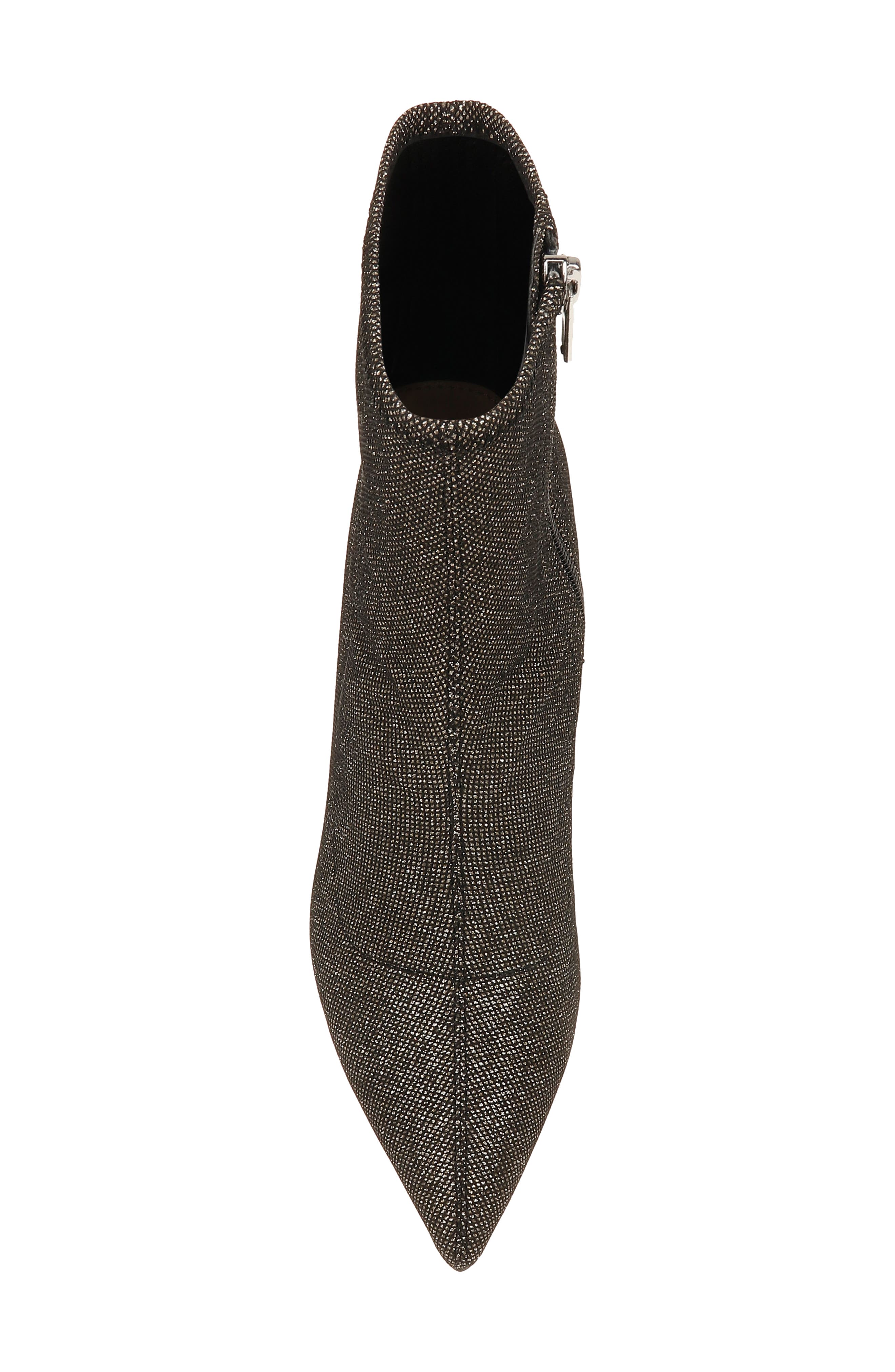Pointed Toe Bootie, Alternate, color, SMOKE FABRIC