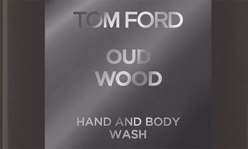 Tom Ford Oud Wood Hand & Body Wash In Transparent