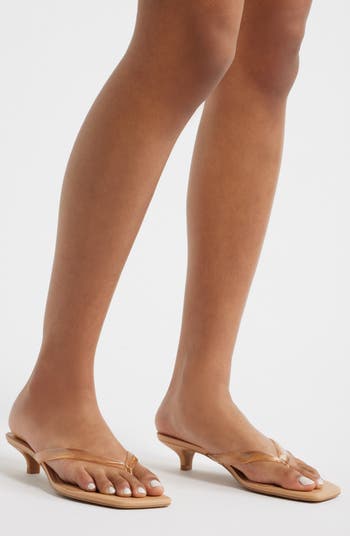 Tori Kitten Heel Flip Flop