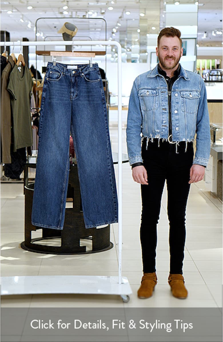 Mid Rise Wide Leg Jeans, sales video thumbnail