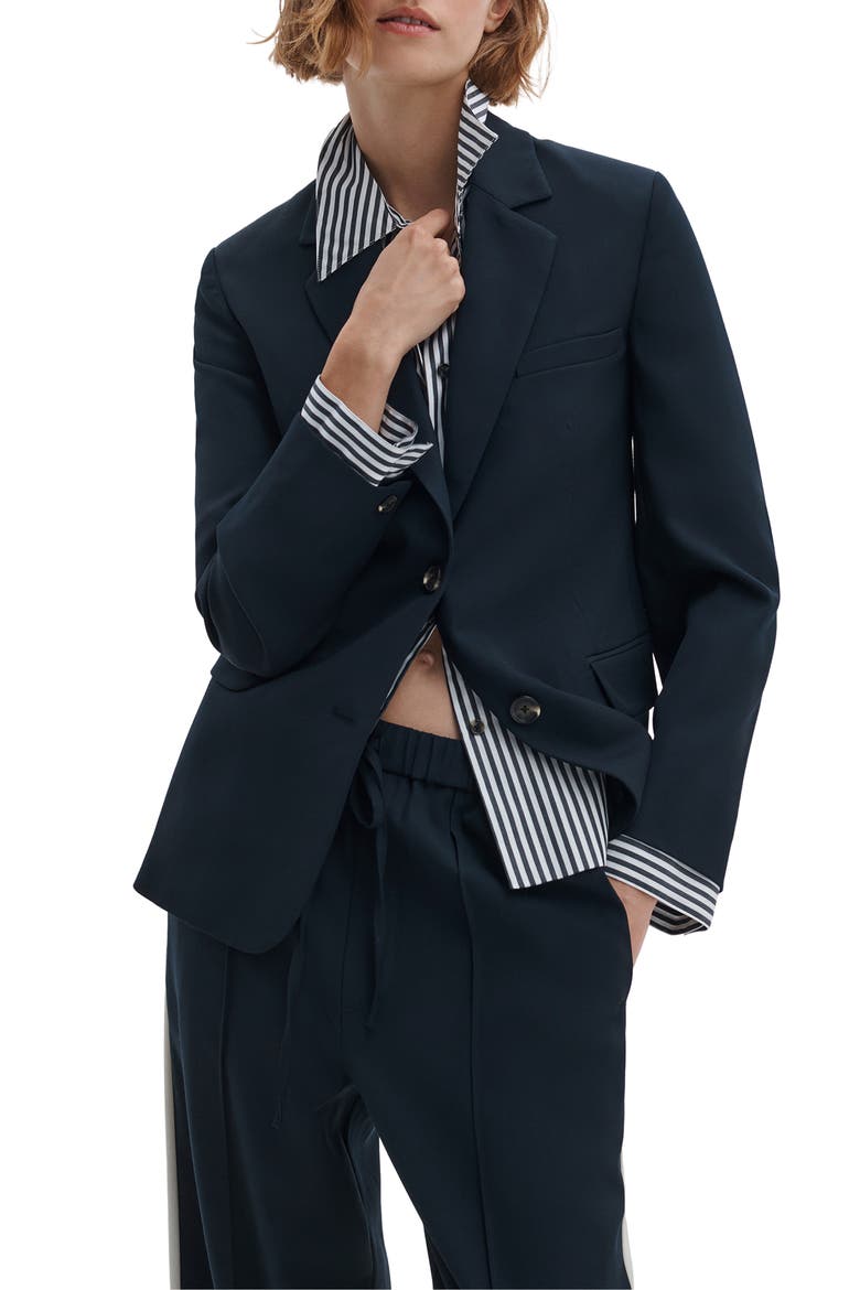 Layered Wool Blazer, Alternate, color, SAL