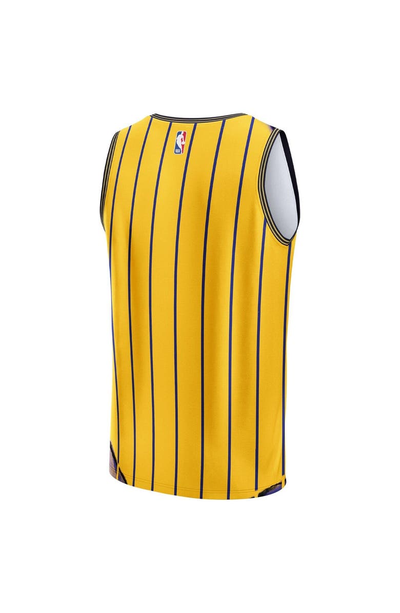 NBA X KIDSUPER Unisex NBA & KidSuper Studios by Fanatics Gold Indiana Pacers Hometown Jersey, Alternate, color, Yellow