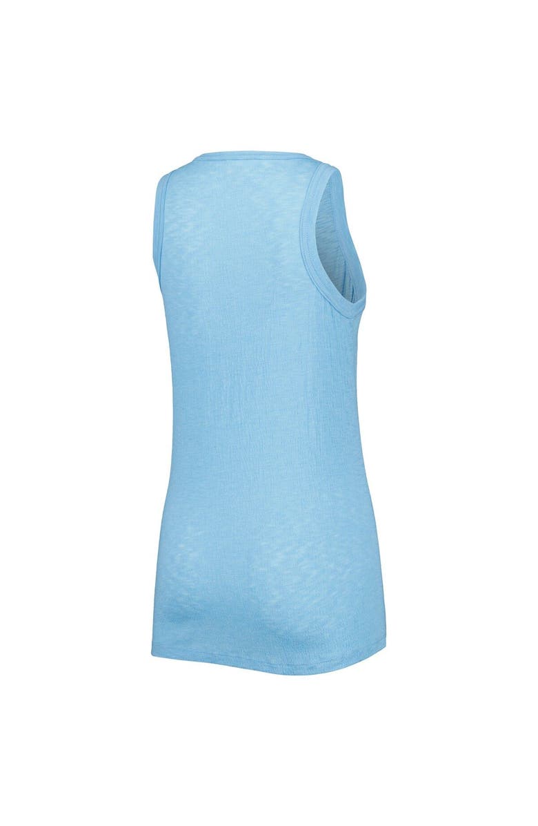 SOFT AS A GRAPE Women's Soft as a Grape Royal Kansas City Royals Tri-Blend Tank Top, Alternate, color, 