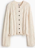 H&M Pointelle-knit Cardigan