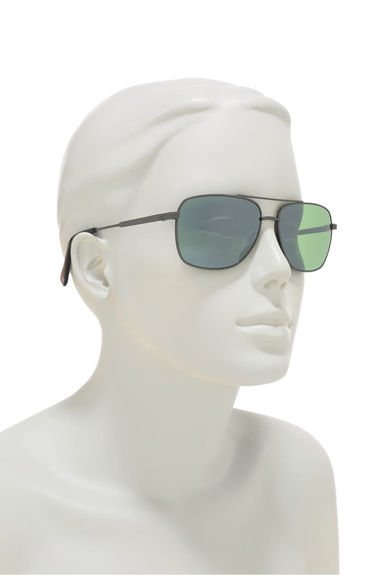 Canali 60mm Navigator Sunglasses, Main, color, 