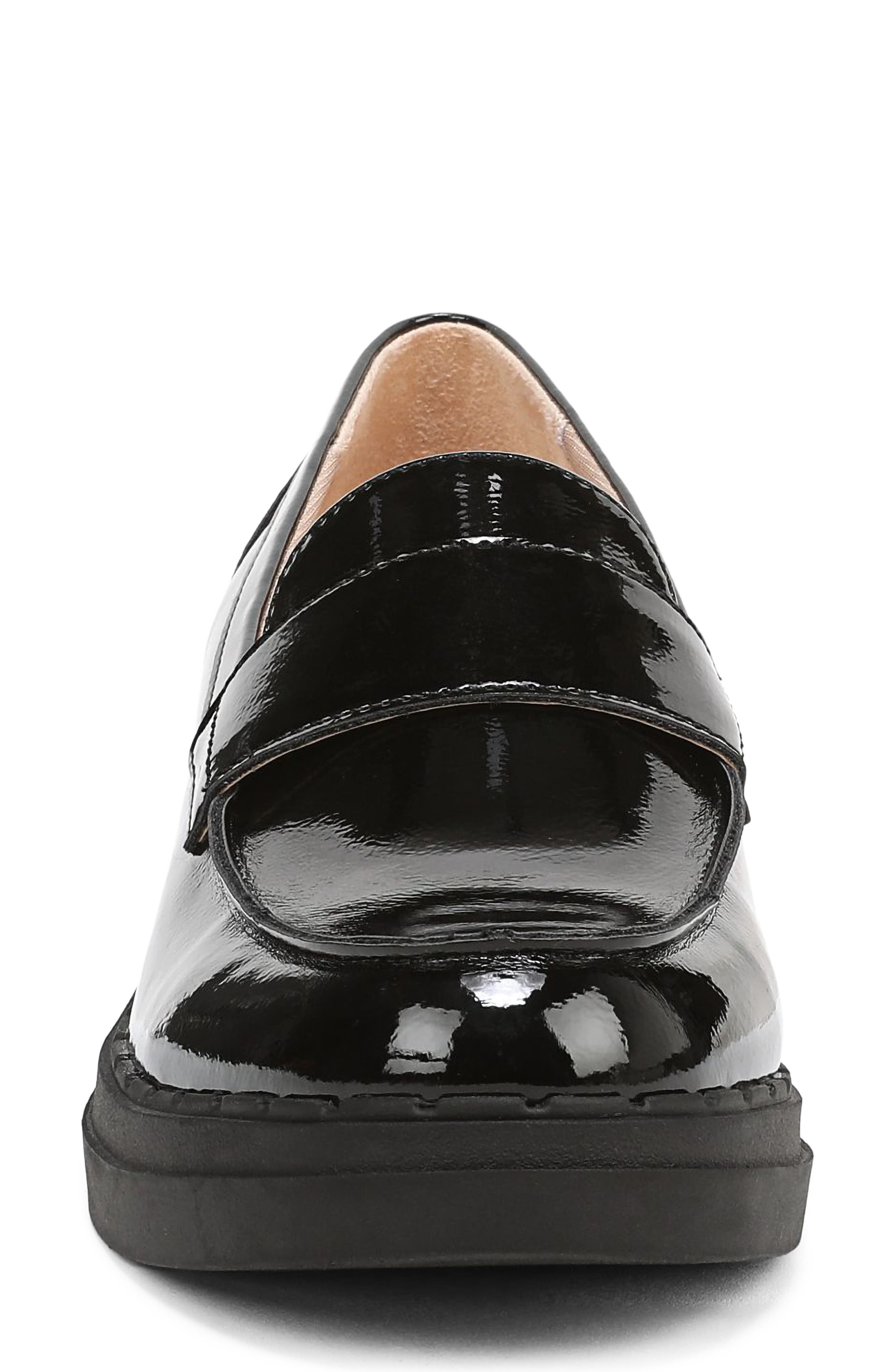 Dolce Platform Wedge Loafer, Alternate, color, BLACK PATENT