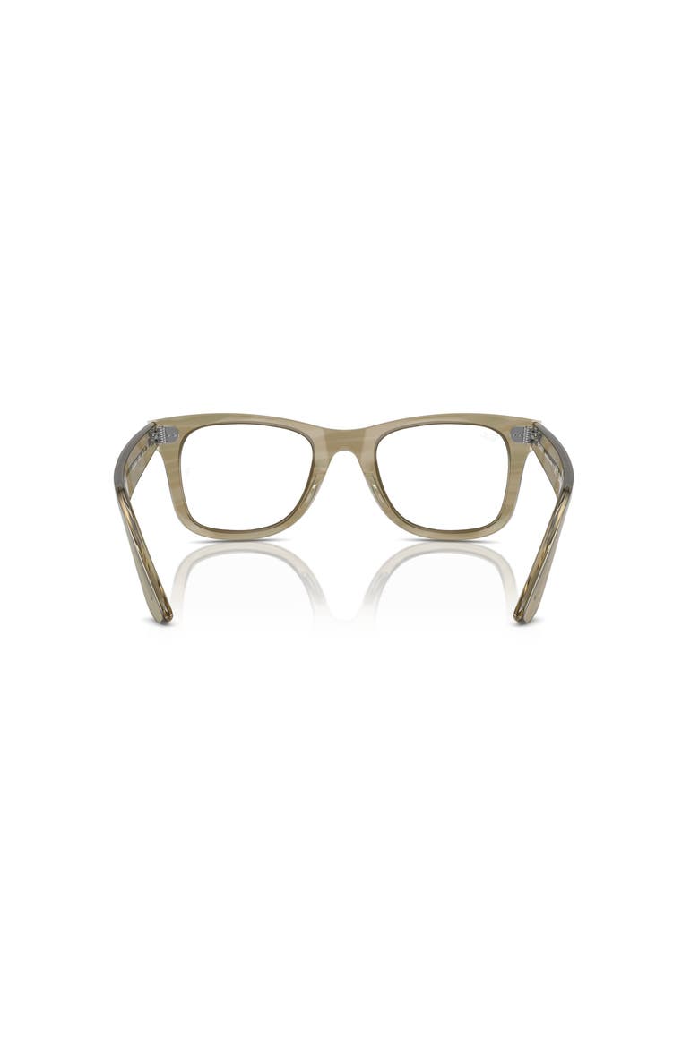 50mm Square optical glasses, Alternate, color, Grey