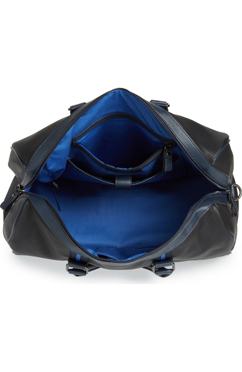 Ted Baker London Striped Duffel Bag, Alternate, color,