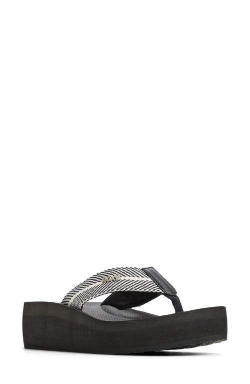 ROXY ROXY PLAY DAY WEDGE PLATFORM FLIP FLOP