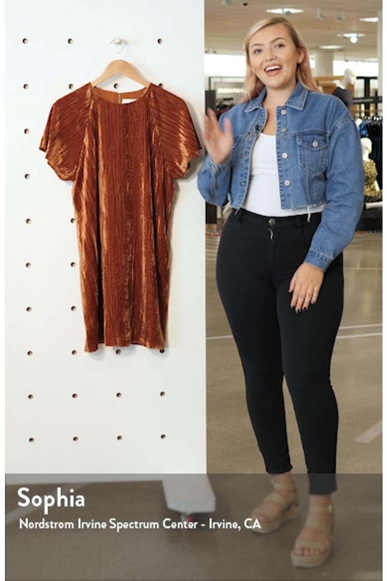 Velvet Shift Dress video