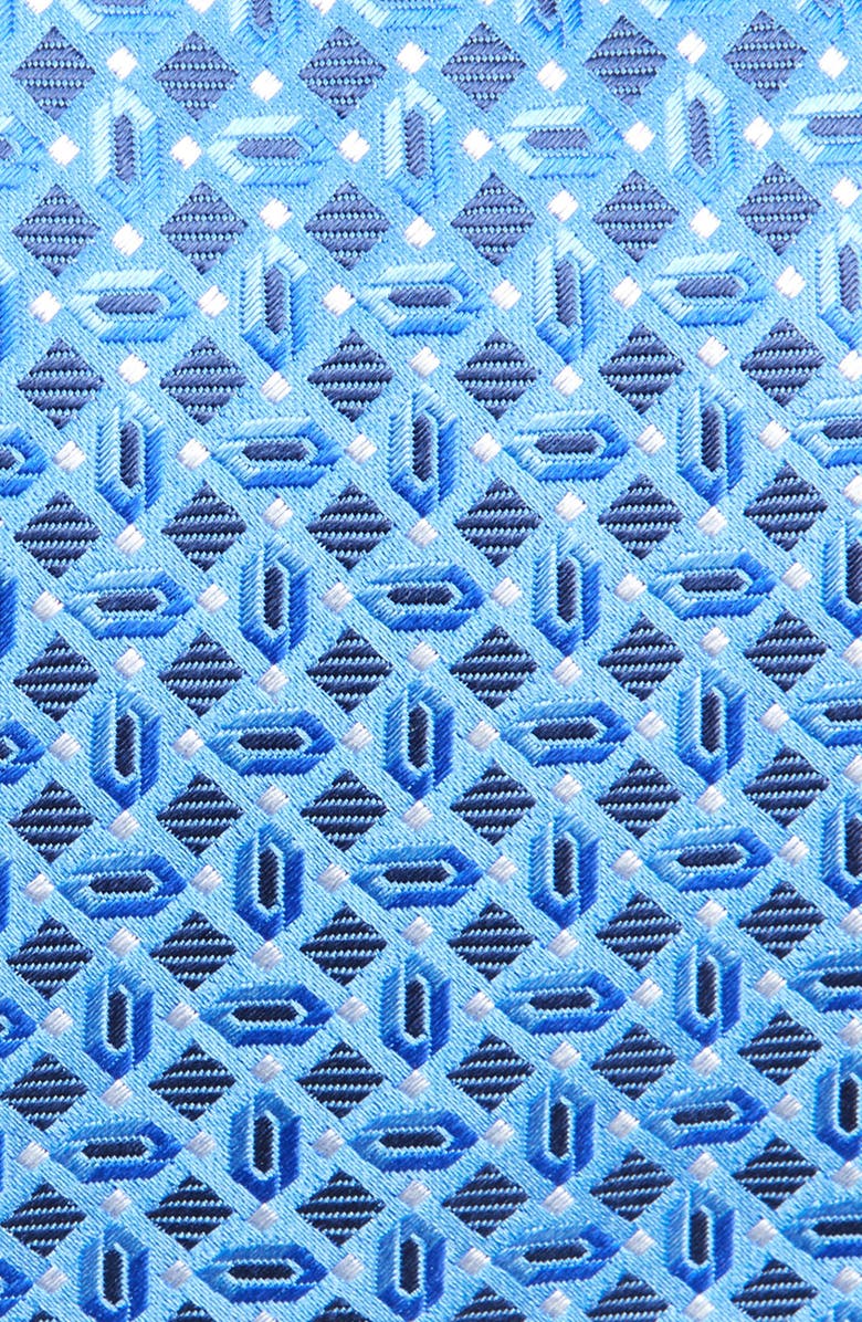 Eton Geometric Silk Tie, Alternate, color, 