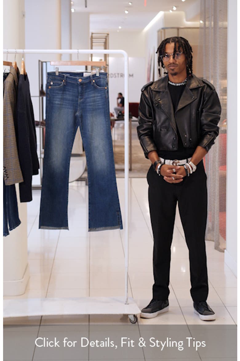 Angel Low Rise Step Hem Bootcut Jeans video