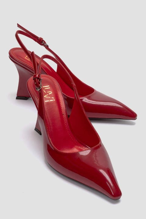 Felon Slingback Wedge Pump