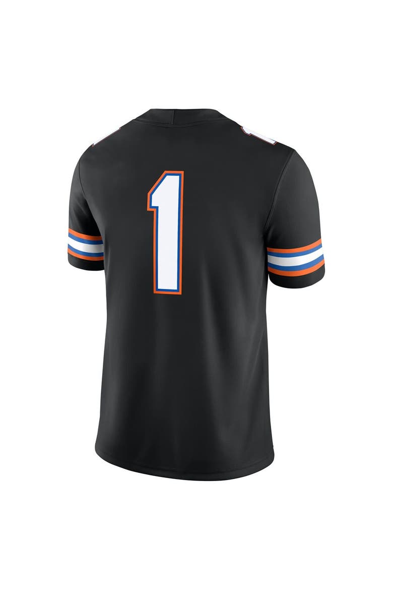 Men's Jordan Brand #1 Black Florida Gators Alternate Game Jersey, Alternate, color, Black