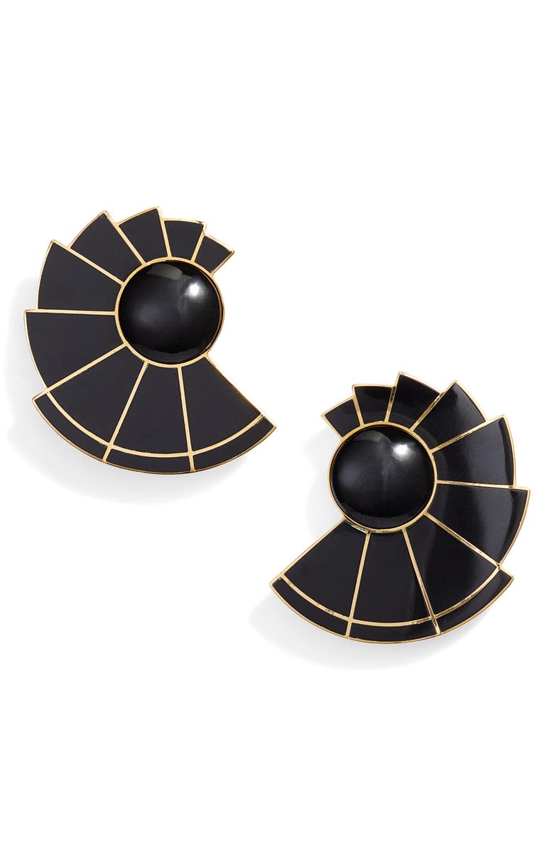Monica Sordo Nautilus Ear Fan Earring, Main, color, 