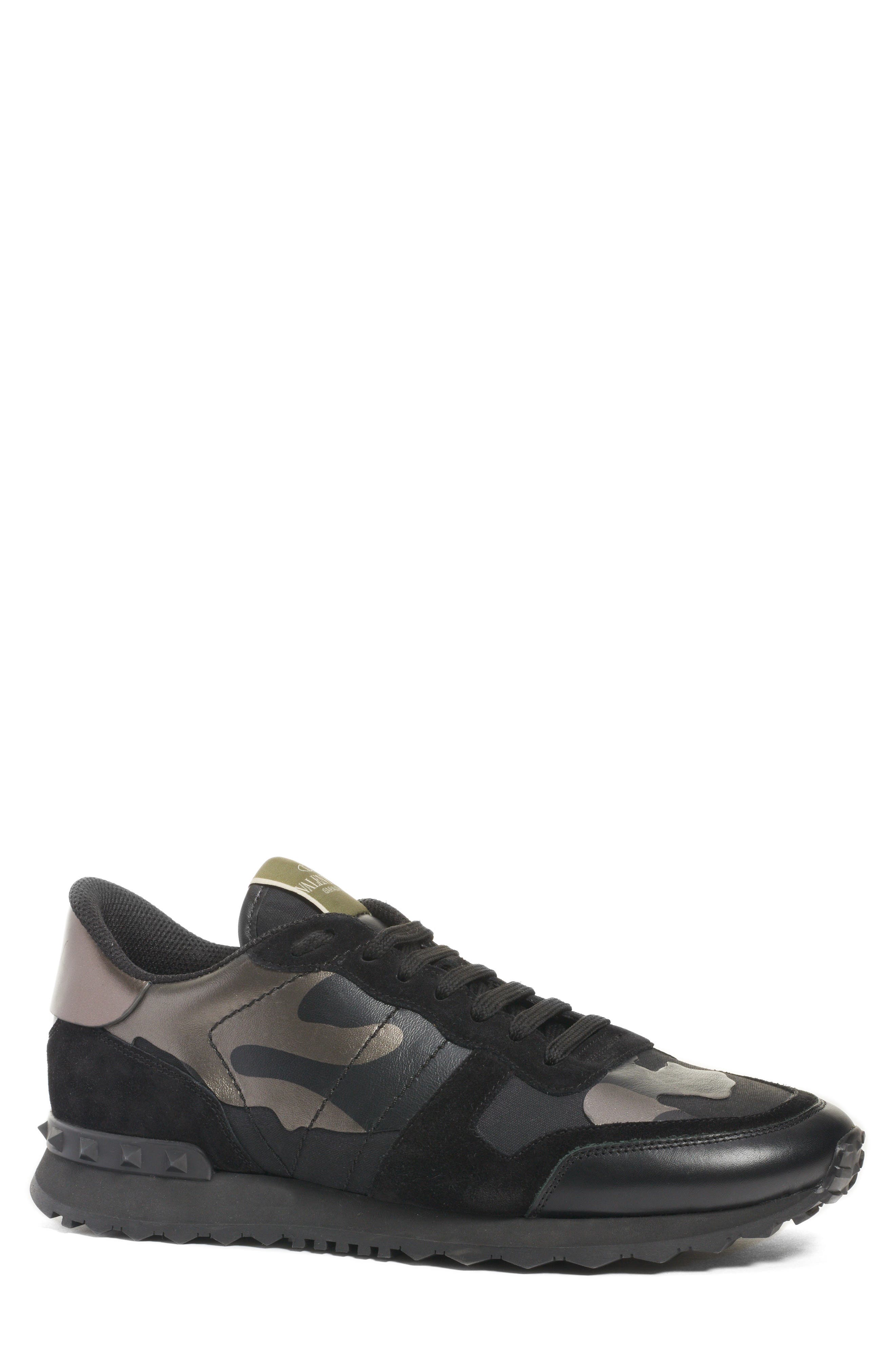Valentino Garavani Camo Rockrunner Sneaker, Main, color, 