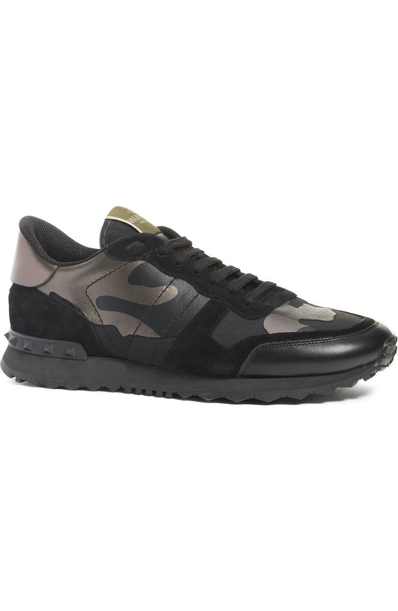 Valentino Garavani Camo Rockrunner Sneaker, Main, color,