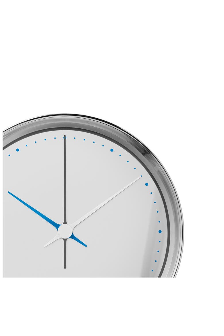 Koppel Wall Clock, Alternate, color, STAINLESS STEEL