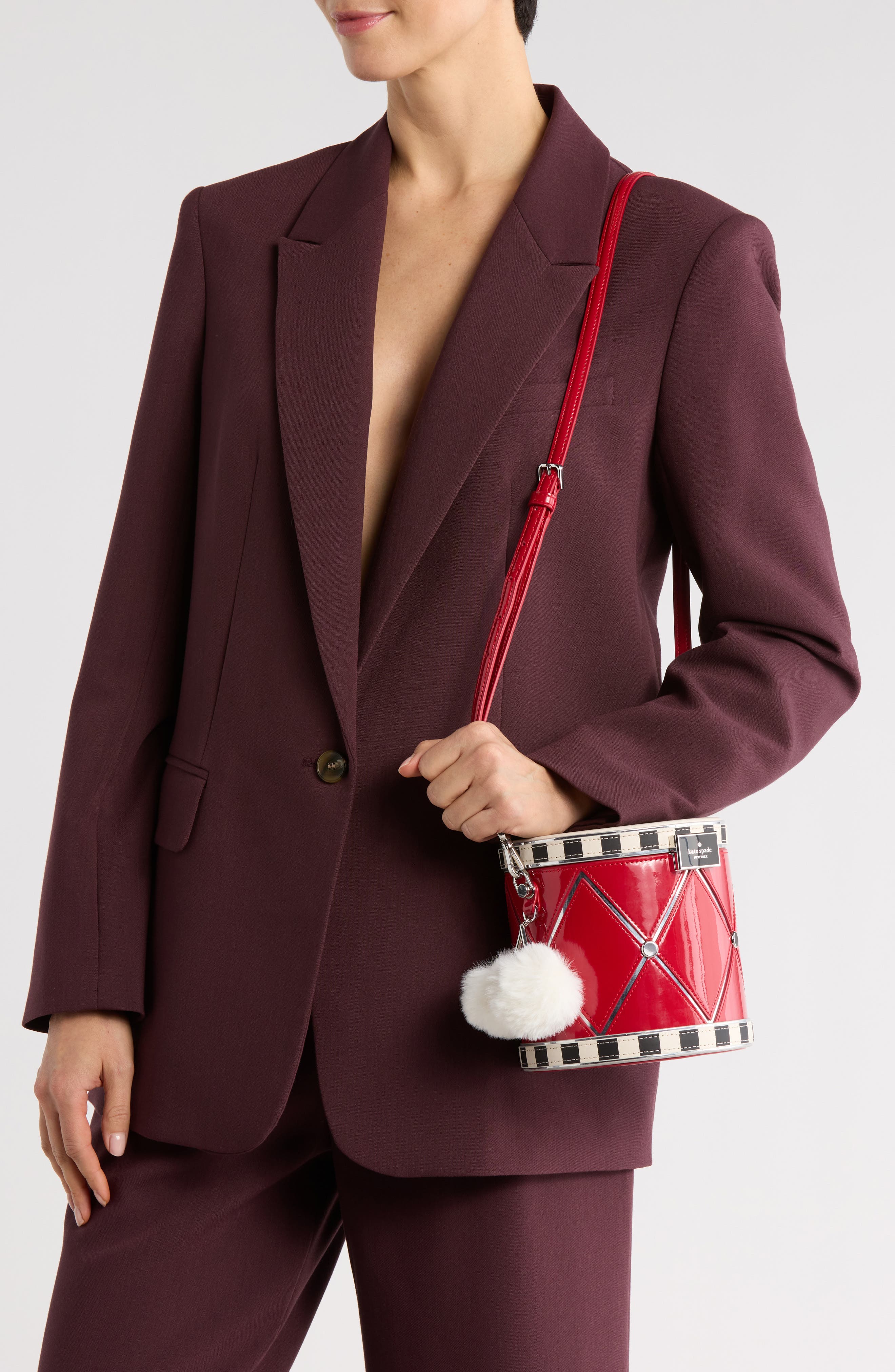 Kate Spade New York oh what fun toy store 3d drum crossbody bag, Alternate, color, 