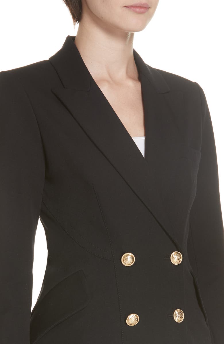 Derek Lam 10 Crosby Rodeo Double Breasted Blazer, Alternate, color, 