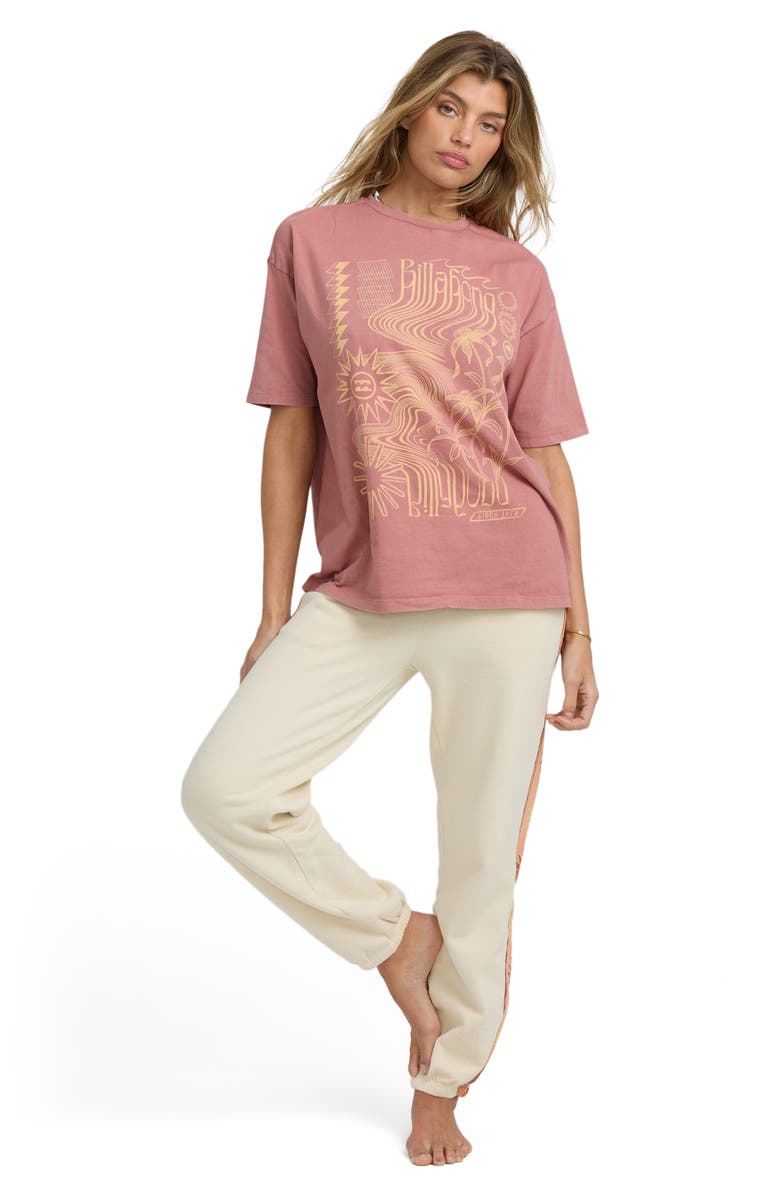 Billabong Surf Coalition Cotton Graphic T-Shirt, Alternate, color, Dark Chino