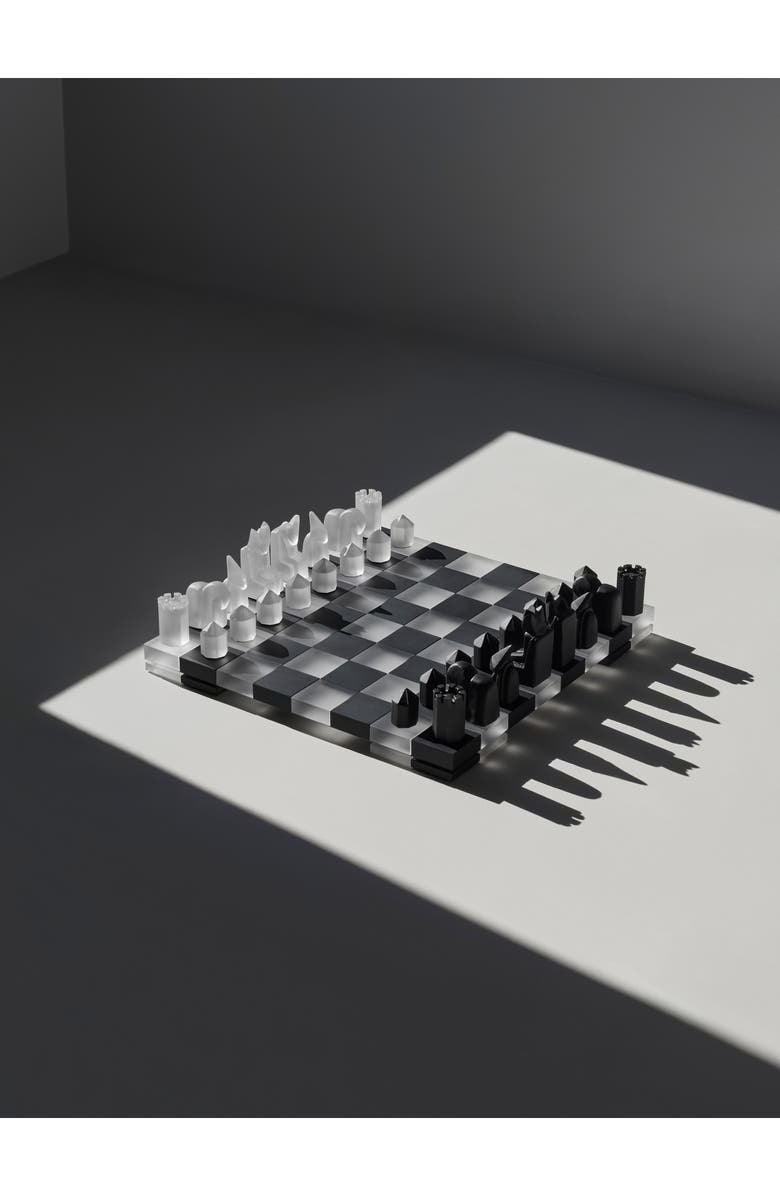 Orrefors x JAY3LLE Crystal Chess Set, Alternate, color, 