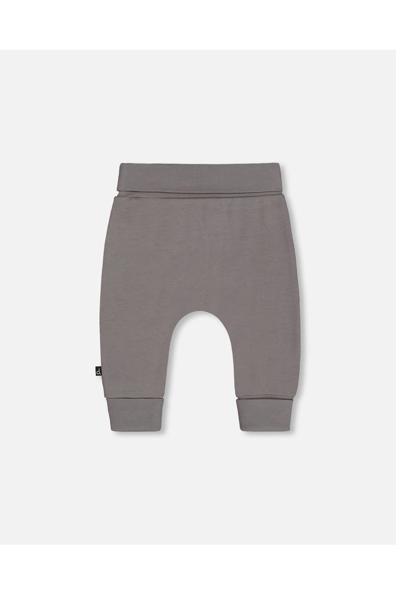 Baby Boy's Organic Cotton Evolutive Pant Dark Gray, Alternate, color, Steel Grey