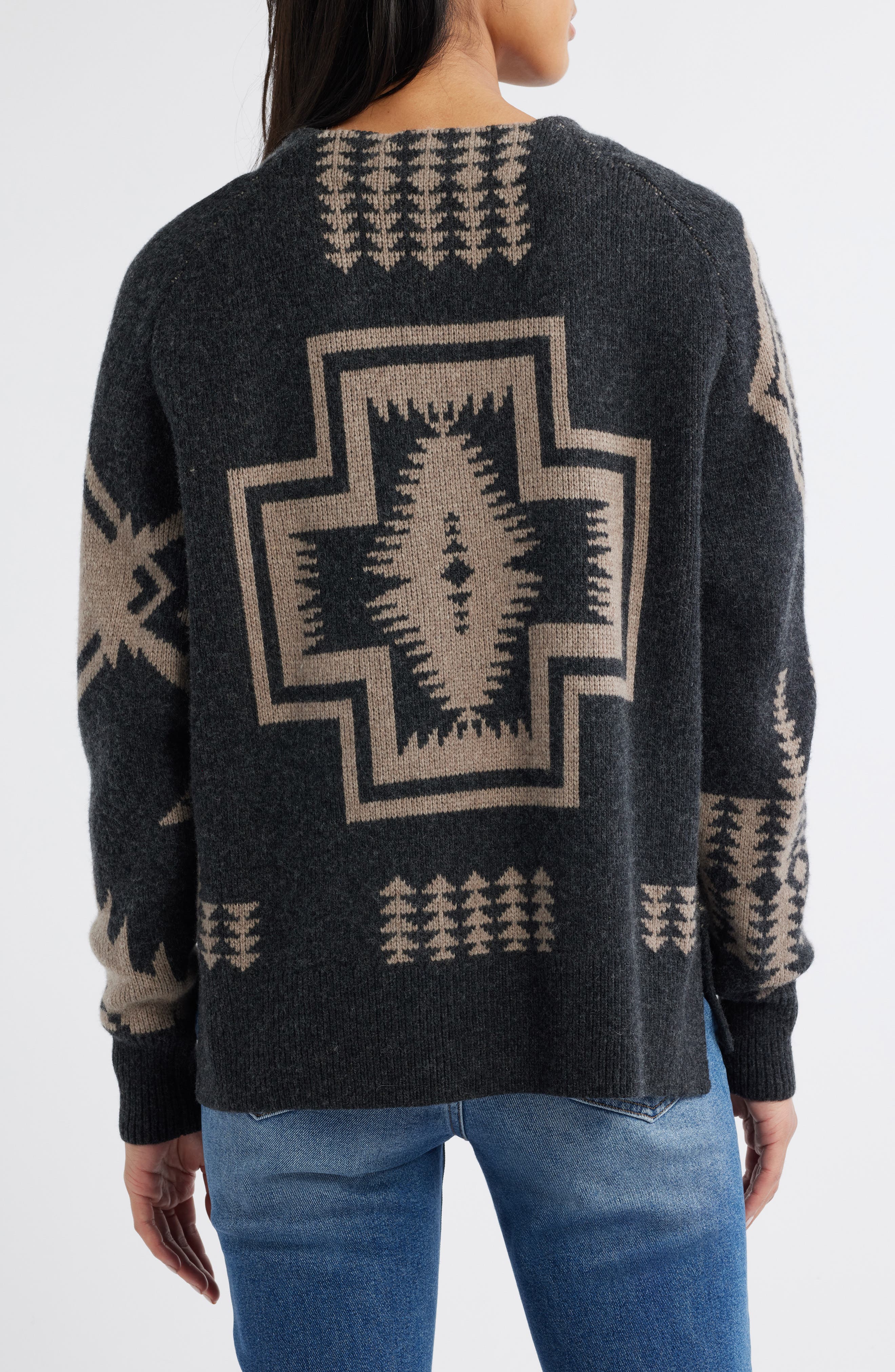 Oversize Wool Blend Cardigan - image 2