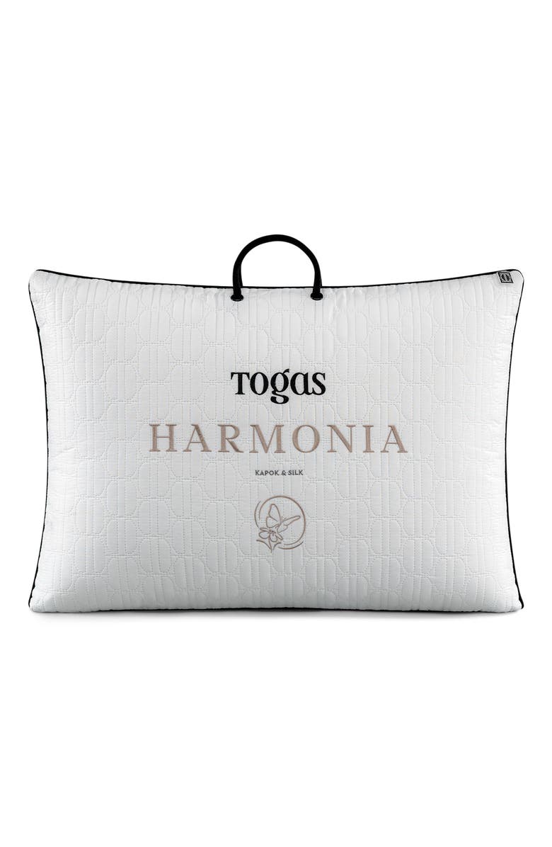 Togas Harmonia kapok silk pillow, Alternate, color, 