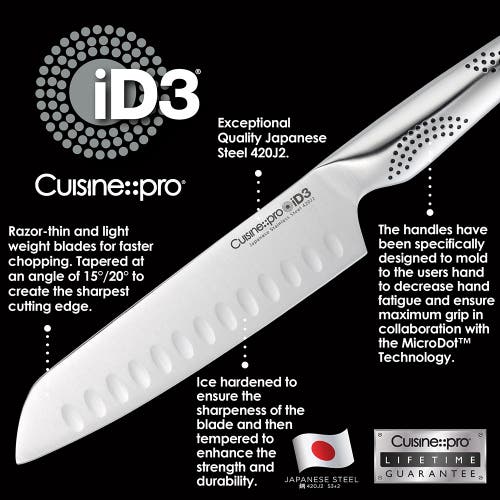 Cuisine::pro ® Cuisinepro® Id3® Chefs Knife 5" In Metallic