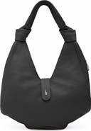 behno Nelli Pebble Leather Hobo Bag
