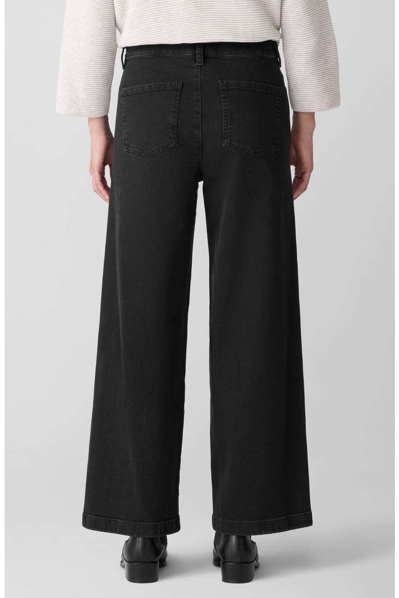 Wide Leg Jeans, Alternate, color, BLACK