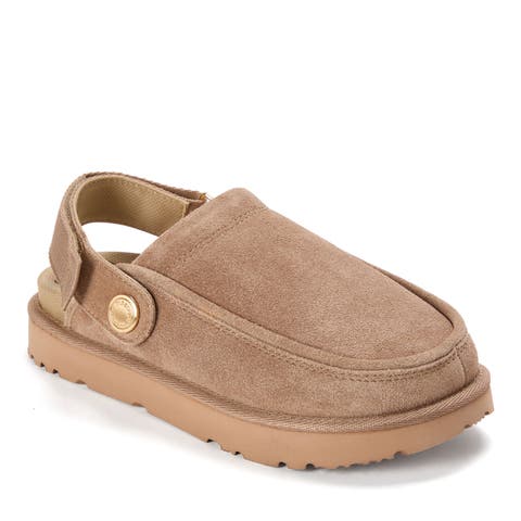 Fireside Coin Convertible Mule Slippers