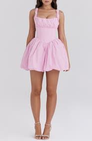 HOUSE OF CB Le Puff Tulle Minidress