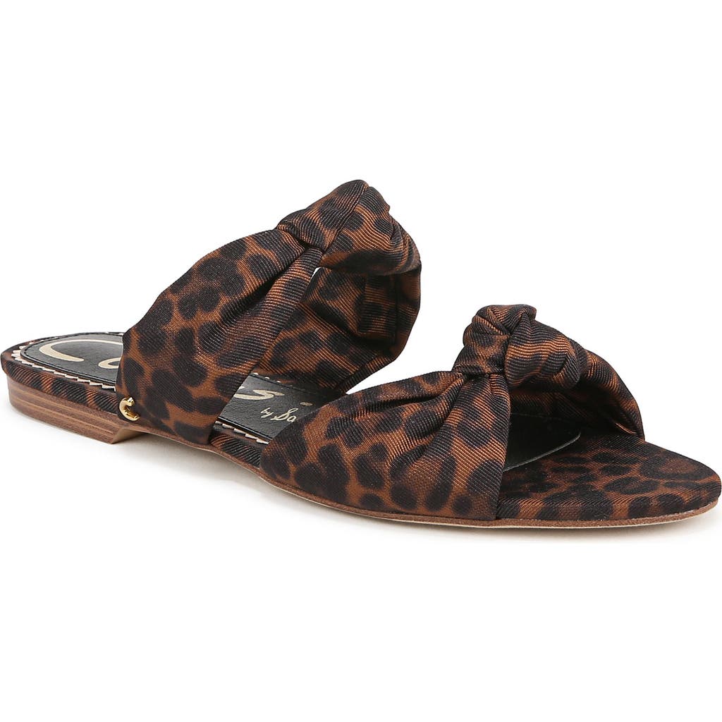 Circus Ny By Sam Edelman Marissa Two Strap Sandal In Black Natural Multi