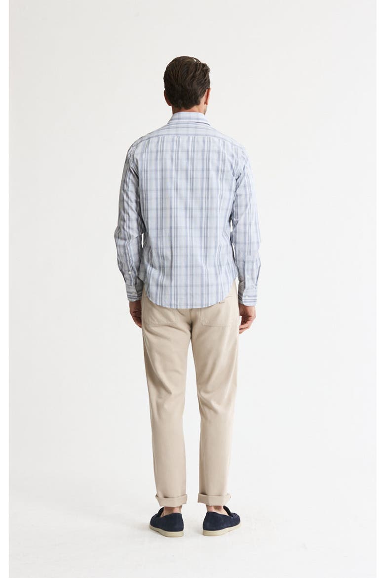 Hayati Cotton Button-Down Shirt, Alternate, color, Grey