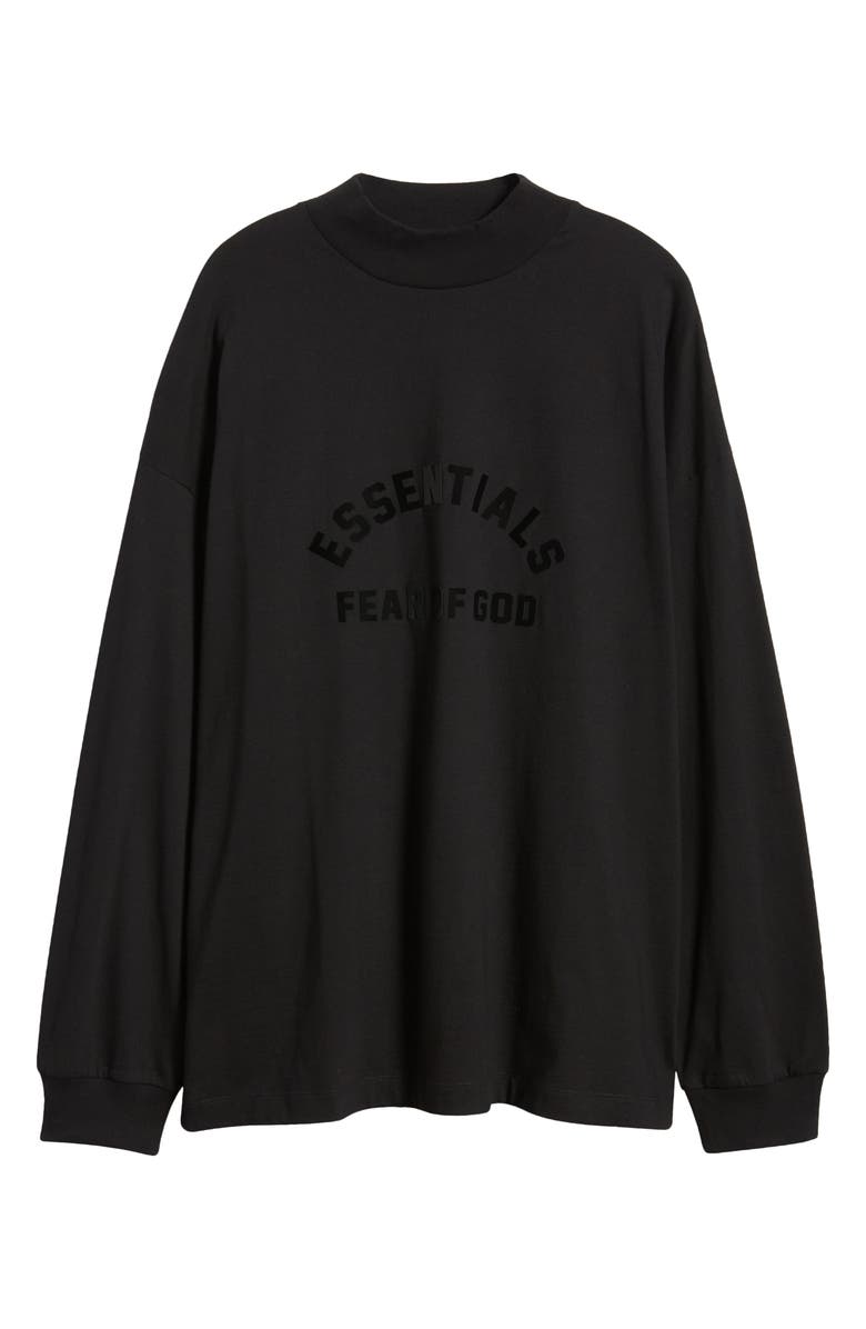 Fear of God Essentials Long Sleeve Cotton Blend Graphic T-Shirt, Alternate, color,