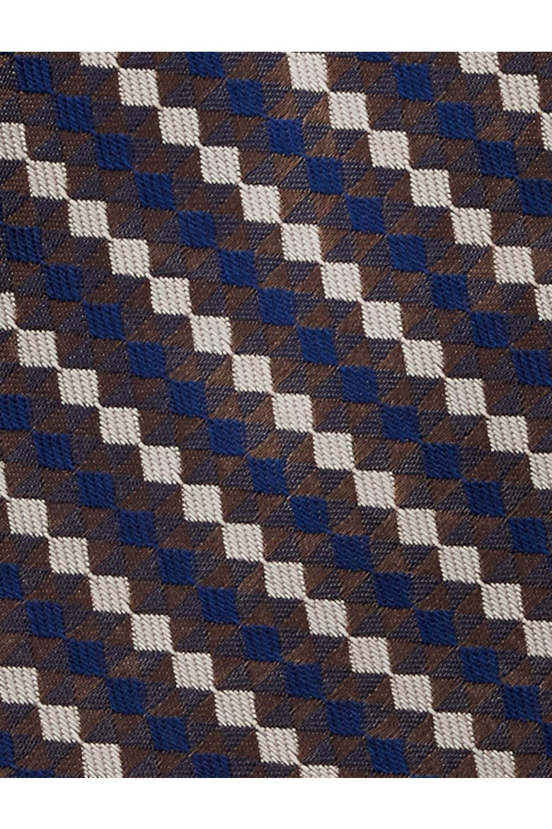 Big & Tall Optical Geometric Tie, Alternate, color, TAUPE