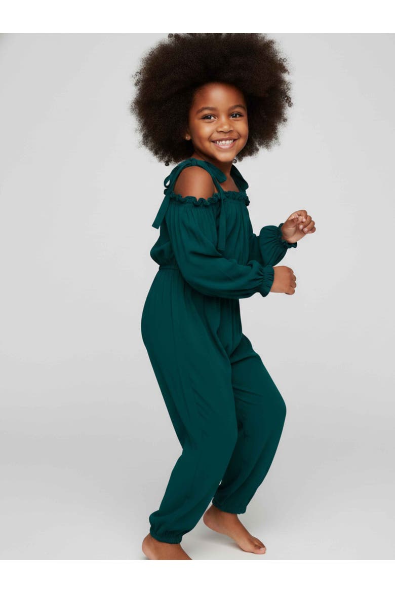 Kids Tamilore Jumpsuit, Alternate, color, Emerald