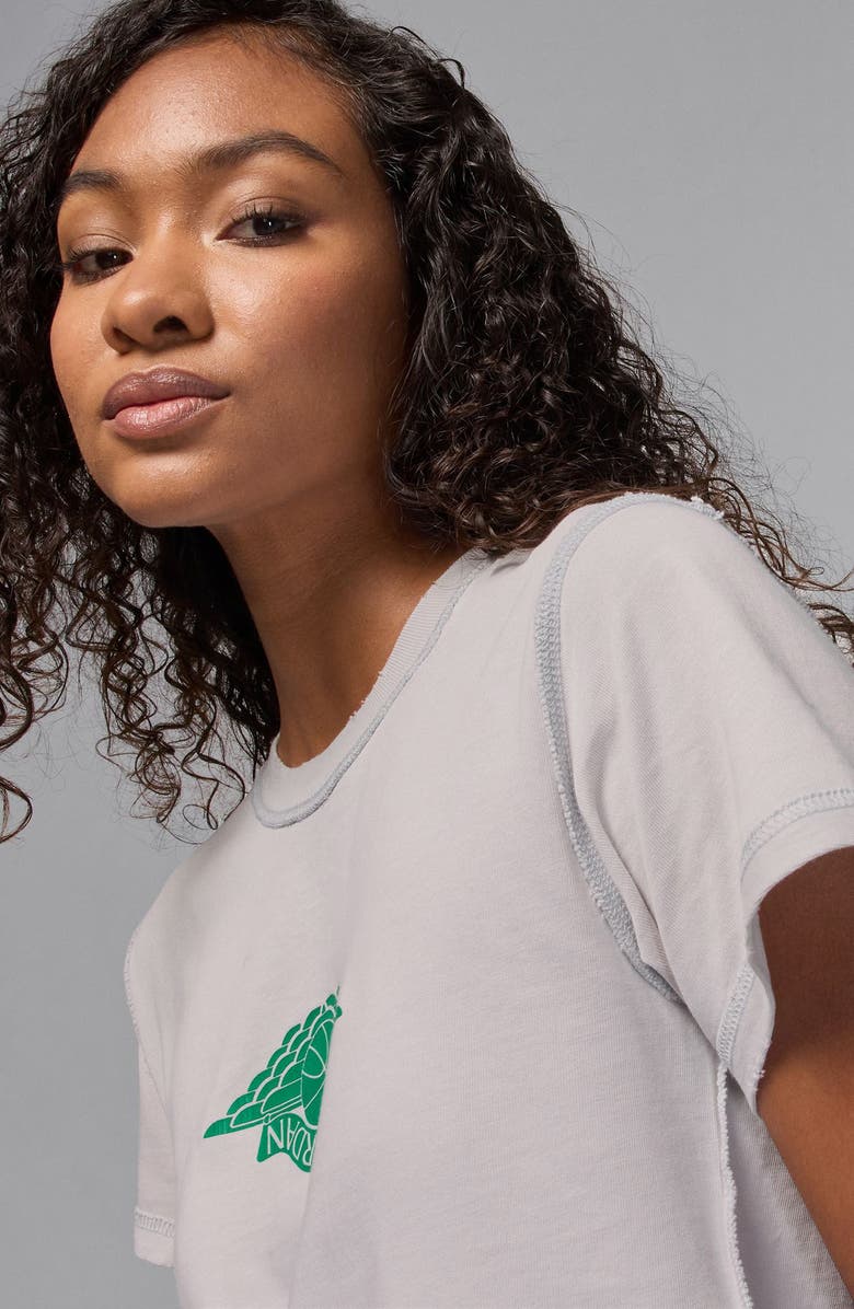 Jordan Flight Rare Air Cotton Graphic T-Shirt, Alternate, color, Neutral Grey