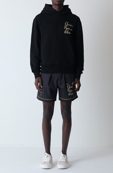 【新品未使用】AMIRI Resort Club ロゴパーカー ブラックM AMIRI ロゴ パーカー | ブラック | FARFETCH JP