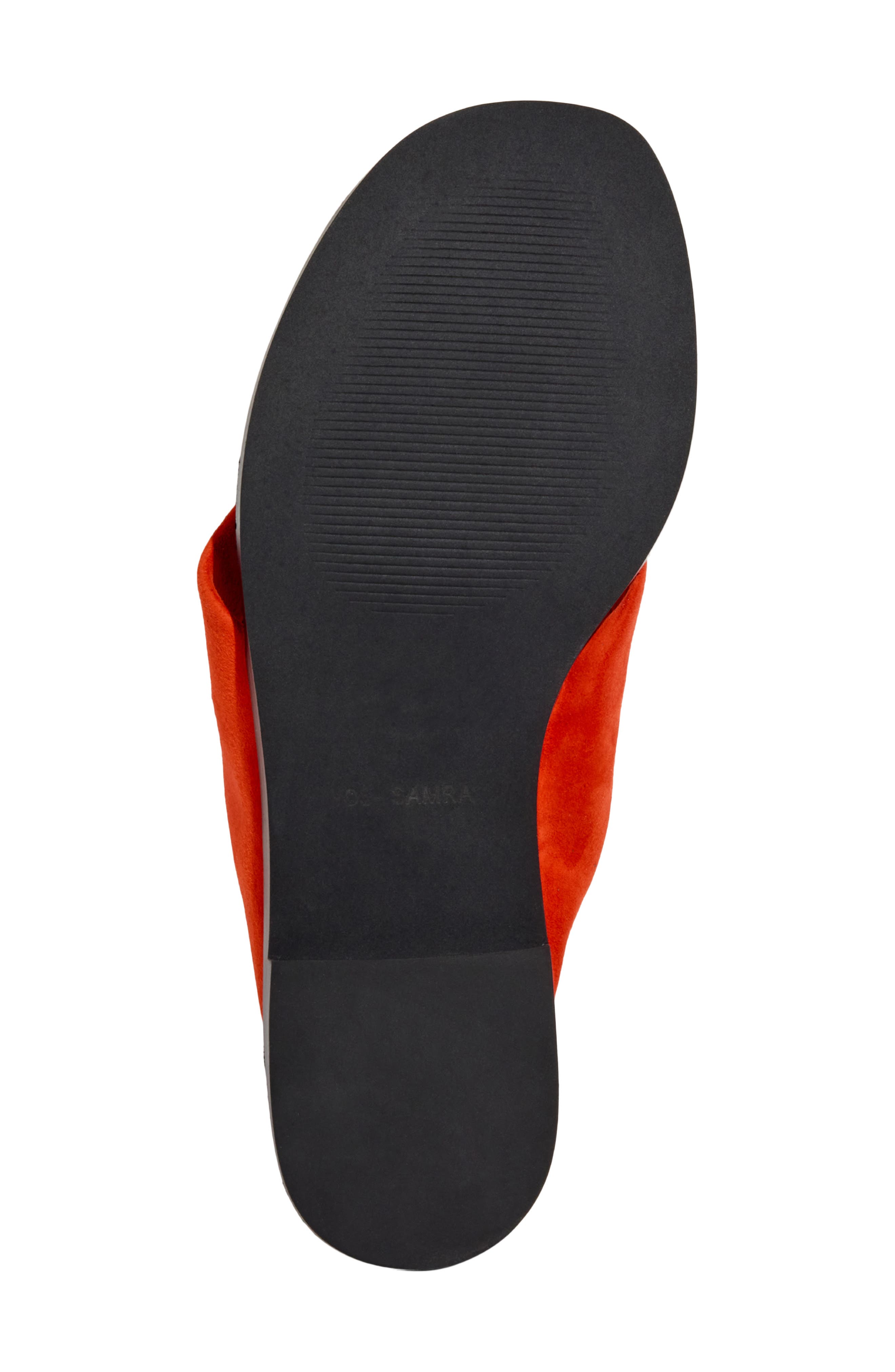 Giselle Flip Flop, Alternate, color, RED