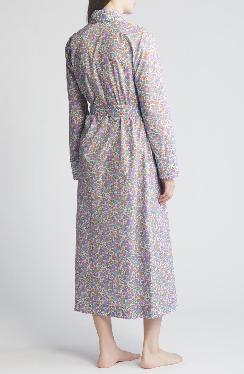 Liberty London Classic Tana Floral Cotton Robe, Alternate, color, 